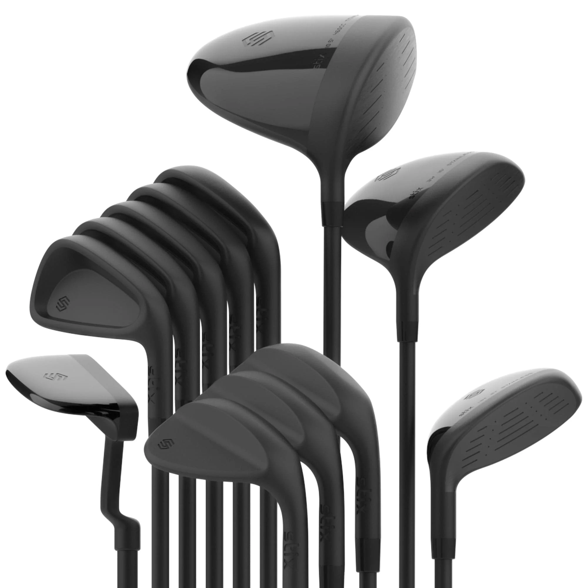 Perform 12 Club Set with Bag - Graphite - Lightly Used - Image 8