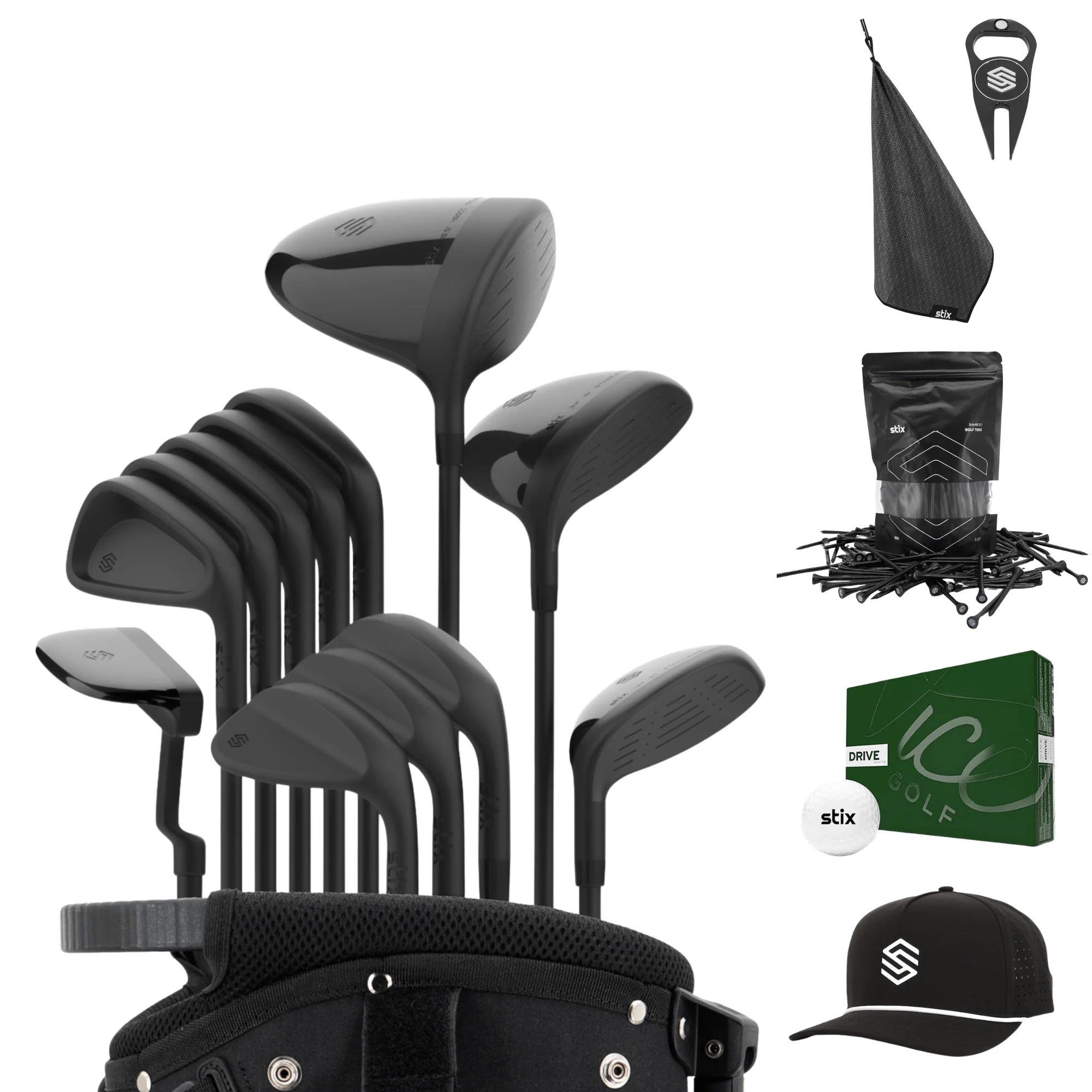 Perform Club Set + Gear Bundle - Left Hand - GS